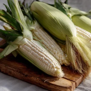 Silver Queen Sweet Corn Seeds - Heirloom, Tender & Sweet (50 Seeds) - Image 3