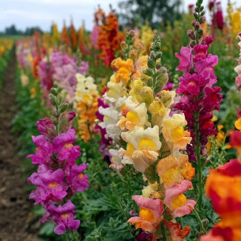 Snapdragon Flower Seeds Mixed Rainbow Color - 2000+ Seeds, Tall, Attracts Pollinators - Image 4