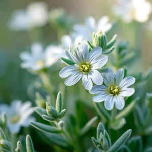 Snow in Summer Seeds - Cerastium Tomentosum - 500 Seeds - Silvery Groundcover Perennial - Image 5