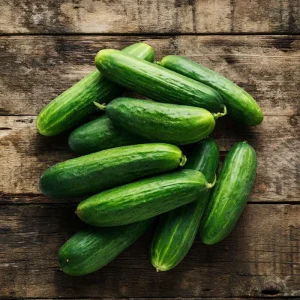 Straight Eight Cucumber Seeds - 50 Seed Packet, Heirloom Vegetable for Gardens & Containers - Image 2