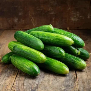 Straight Eight Cucumber Seeds - 50 Seed Packet, Heirloom Vegetable for Gardens & Containers - Image 1