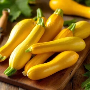 Straightneck Summer Squash Seeds - Heirloom 'Prolific Straightneck' - 50 Seeds - Outdoor Vegetable Garden - Image 2