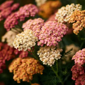 Summer Pastels Yarrow Seeds - 50 Achillea Millefolium Seeds for Pollinators - Image 2