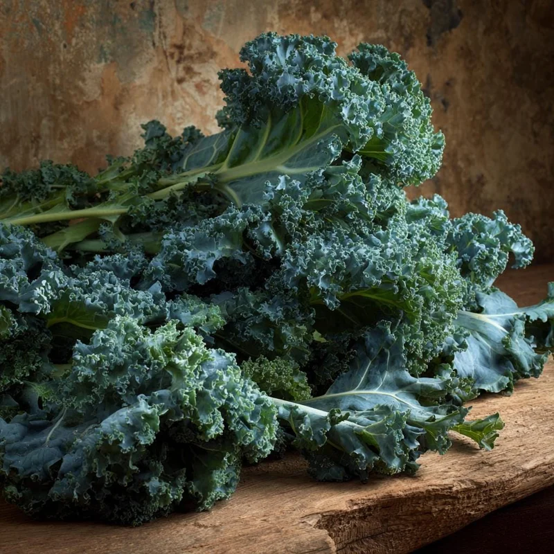 Vates Blue Curled Kale Seeds - 300 Count Packet, Cold Hardy Leafy Greens for Gardens - Image 4