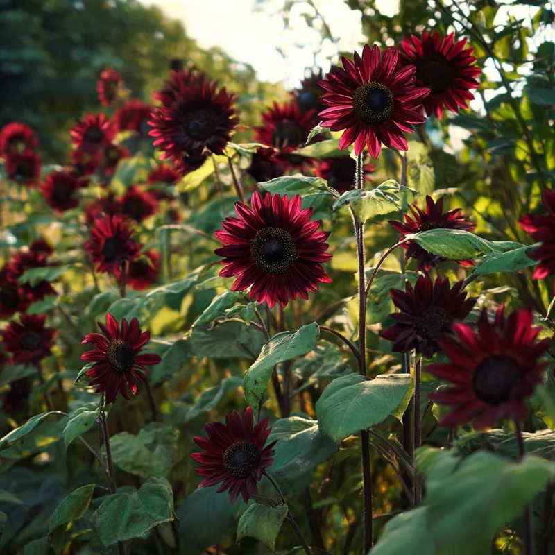 Velvet Queen Sunflower Seeds 25 Count - Heirloom Helianthus annuus for Gardens - Image 4