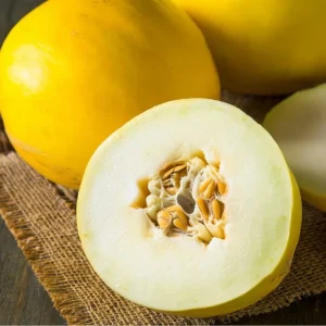 Vine Peach Melon Seeds - 25 Heirloom Mango-Flavor Melon Seeds for Planting - Image 2