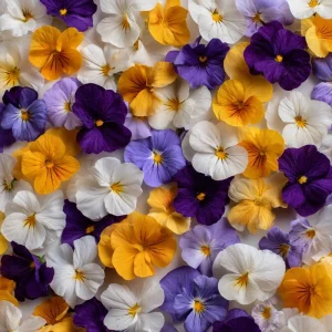 Viola Sorbet Series Mix Seeds - Multicolor Flowers, 25 Seeds, Outdoor - Image 3