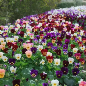 Viola Sorbet Series Mix Seeds - Multicolor Flowers, 25 Seeds, Outdoor - Image 4