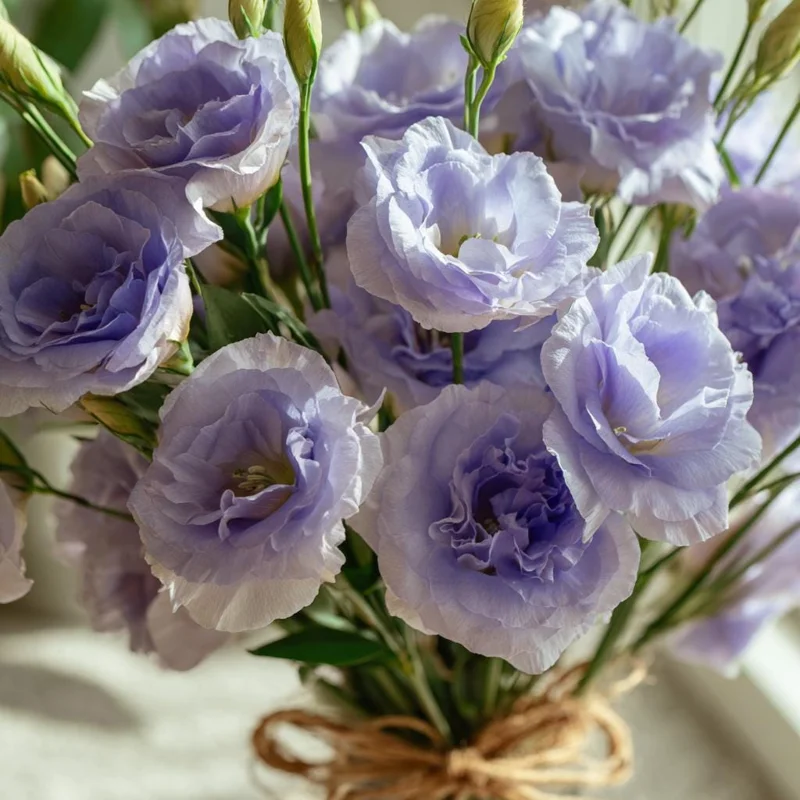 Voyage 2 Lavender Lisianthus Seeds - 25 Eustoma Grandiflorum Seeds for Outdoor Gardens - Image 2