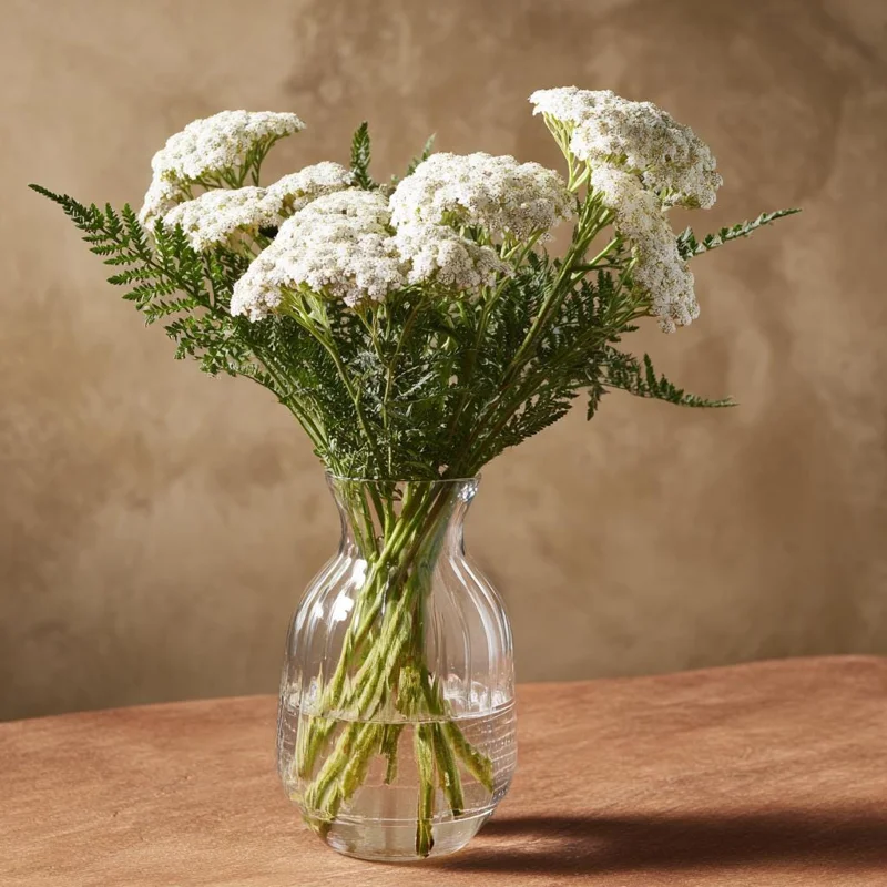 White Yarrow Seeds - 500 Achillea millefolium Perennial Flower Seeds, Attracts Pollinators - Image 3