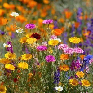 Wildflower Seeds Meadow Mix - 1000 Perennial & Annual Seeds for Pollinators - Image 3