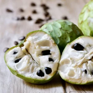Cherimoya Live Plant - Anna's Apple in 1/2 Gallon Pot - Exotic Fruit Tree - Image 2
