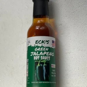 Green Jalapeno Hot Sauce - Organic, Vegan, Gluten-Free, 5 oz Bottle - Image 1