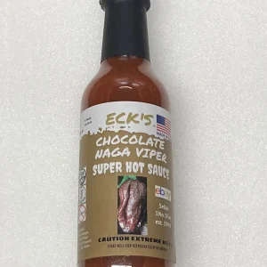 Naga Viper Super Hot Pepper Sauce 5 oz Bottle - Extreme Heat & Flavor - Image 1