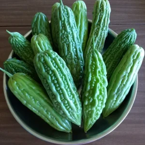 15 Chinese Bitter Melon Seeds - Heirloom Vegetable Gourd Squash Seeds - Outdoor - Image 1