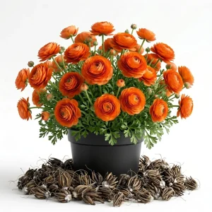 30 Purple Ranunculus Bulbs - Summer Flowering Perennial Flowers Corms - Image 5