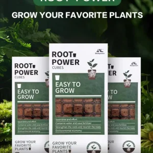 50 Coco Coir Plugs - Seed Starter Cubes & Rooting Media - Image 2