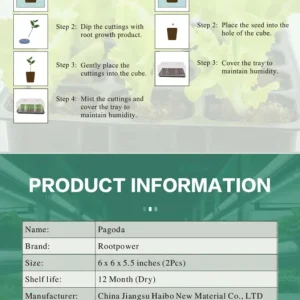 50 Coco Coir Plugs - Seed Starter Cubes & Rooting Media - Image 5