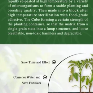 50 Coco Coir Plugs - Seed Starter Cubes & Rooting Media - Image 6