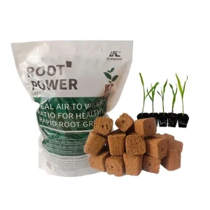 50 Coco Plugs Seed Starter Cubes Rooting & Germination Medium - Image 1