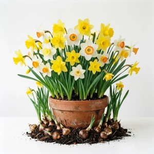 50 Colorful Daffodil Bulbs – Mixed Narcissus Flowers – 12-16cm Size – Outdoor - Image 1