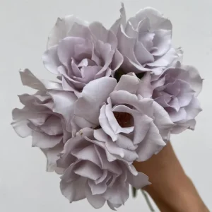 Blue Vague Rose Live Plant - Light Purple Double Flowers, 120 cm Tall, Multi-Season Bloom - Image 2