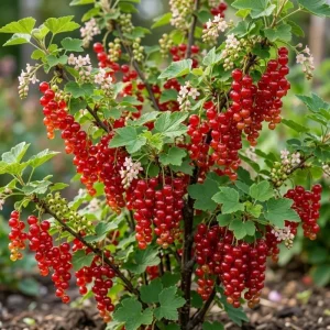 Red Currant Live Plant - Cold Hardy Shrub, 6-12