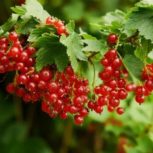 Red Currant Live Plant - Cold Hardy Shrub, 6-12