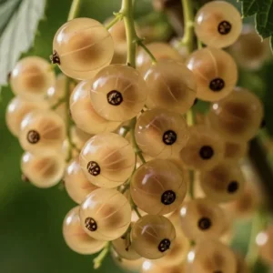 White Currant Live Plant - Cold Hardy Fruiting Shrub for Garden, 6-12