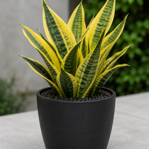 Yellow Sansevieria Live Plant – 4 Inch Pot – Indoor Succulent