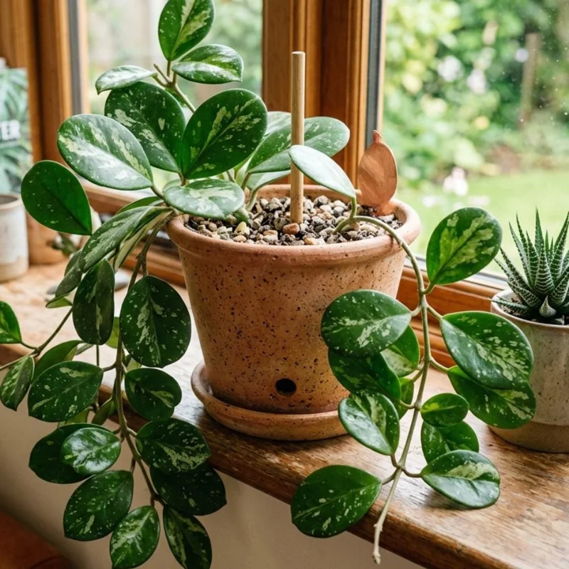Hoya Obovata Live Plant – Trailing Houseplant – 4 Inch Pot – Indoor Greenery - Image 1