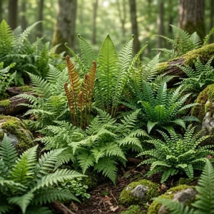 10 Assorted Fern Bare Roots – Random Mix, 3-6 Inch Outdoor Shade Plants - Image 3