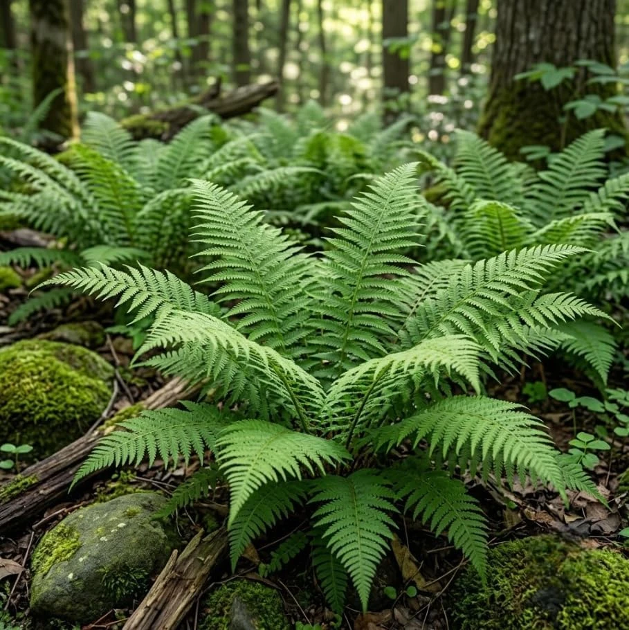 10 Assorted Fern Bare Roots – Random Mix, 3-6 Inch Outdoor Shade Plants - Image 5