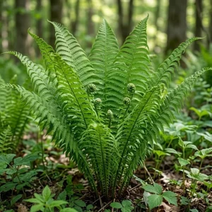 10 Cinnamon Fern Rhizomes - Live Bare Root Plants 3-6