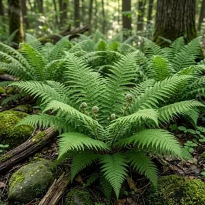 5 Hay Scented Fern Rhizomes - Live Bare Root Ferns, 3-6
