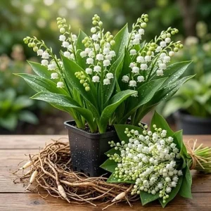 5 Lily of the Valley Bare Roots, Fragrant May Bells, White Lilies, 4-6 Inch, Outdoor Plant - Image 5