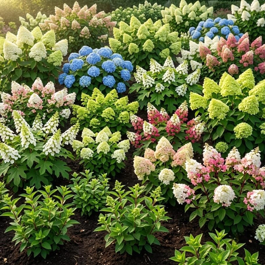 Assorted Hydrangea Live Plants - 2-Pack, 4-inch Pot, 6-12 inches Tall, Outdoor - Image 6