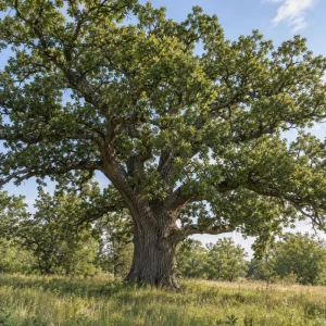 Bur Oak Tree Saplings, Set of 2 – Hardy Landscape Trees 1-2 Ft Tall - Image 3