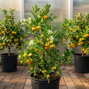 Grafted Orange Calamondin Live Plant - Calamansi Tree - 3 Gallon Pot - Indoor/Outdoor Citrus - Image 1