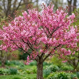 Okame Flowering Cherry Tree Live Plant – 6-12