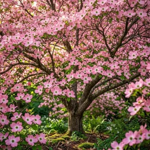 Pink Dogwood Tree Live Plant - 8-12