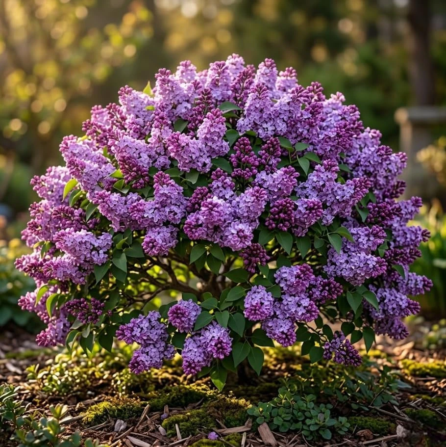 Purple Lilac Live Plant 6-12" Tall – Old Fashioned Reblooming Syringa Bush - Image 2