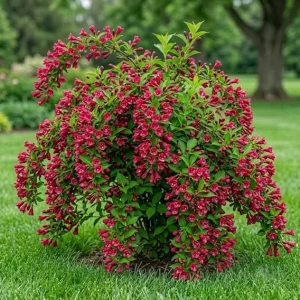 Ruby Red Weigela Live Plant - Reblooming Shrub, 6-12 Inch Tall, 4 Inch Pot, Outdoor - Image 6